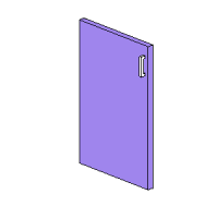 Base Door Only - Hinged Left