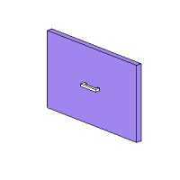 Base Drawer Face - Pot Drawer