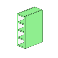 Fridge Wine Rack - Single Bay