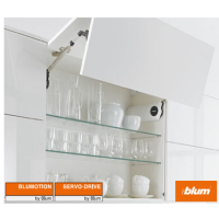 Wall Cabinet Lift Door - Blum Aventos HF