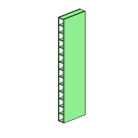 Tall Wine Rack - Single Bay