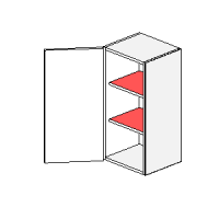  - Wall Cabinet Shelf Settings