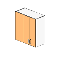 Wall Blind Corner Left With 2 Doors