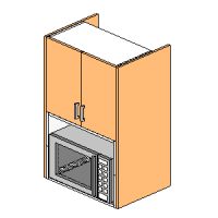 Wall 2 Part MW Box and Cabinet